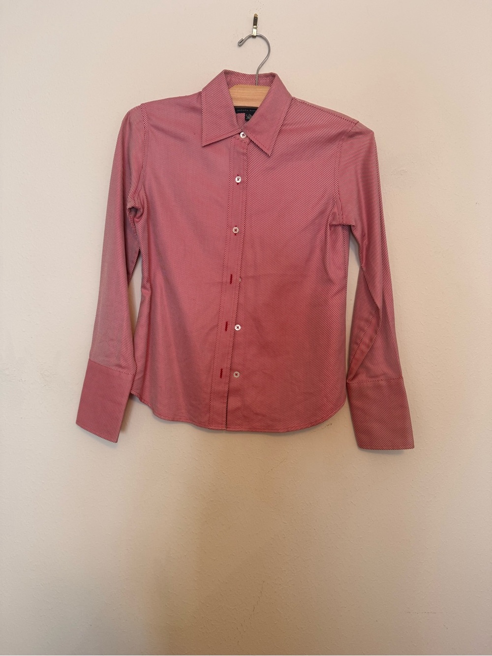 Banana Republic Women's Button-Up Dress Shirt in Rose